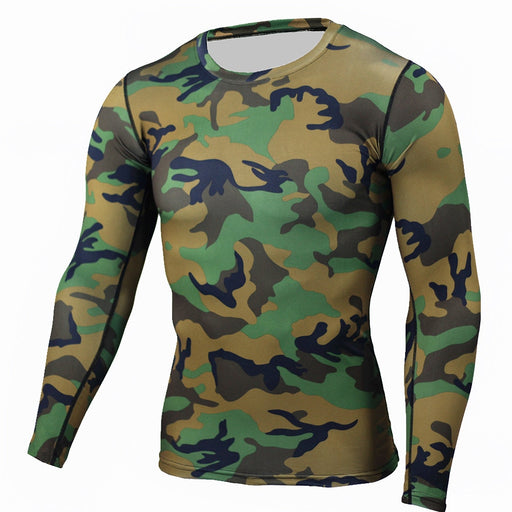 Long Sleeve Camouflage T-Shirt