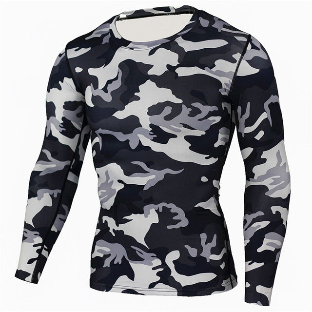 Long Sleeve Camouflage T-Shirt