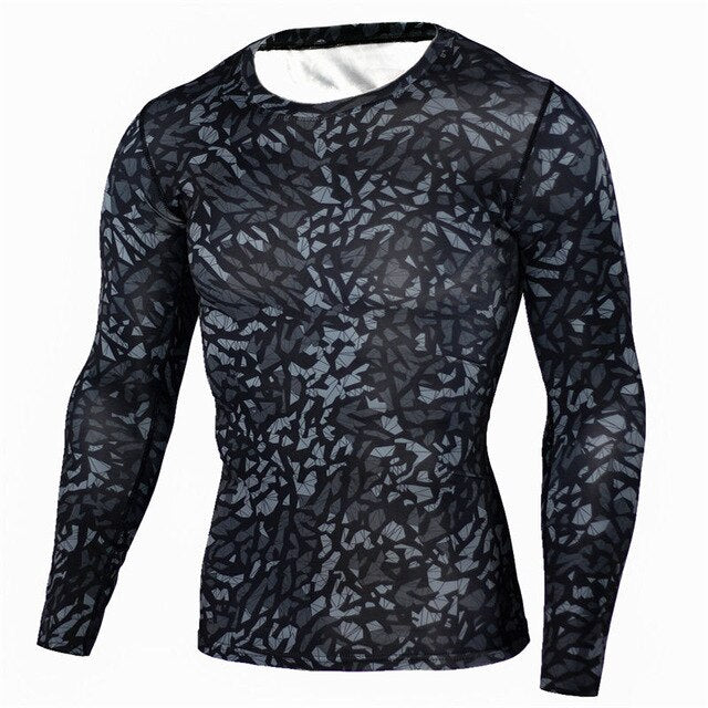 Long Sleeve Camouflage T-Shirt