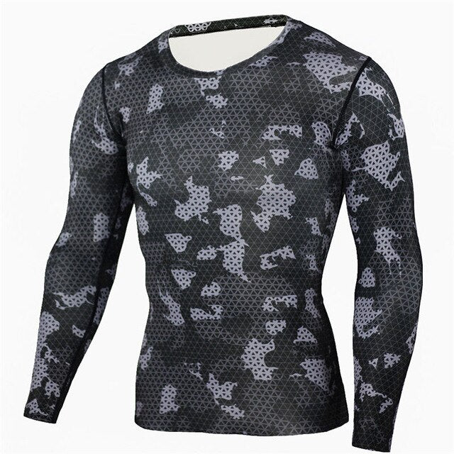 Long Sleeve Camouflage T-Shirt