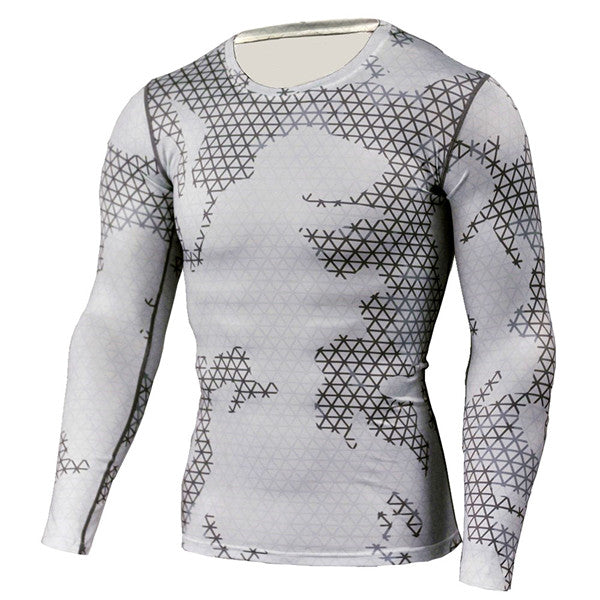 Long Sleeve Camouflage T-Shirt