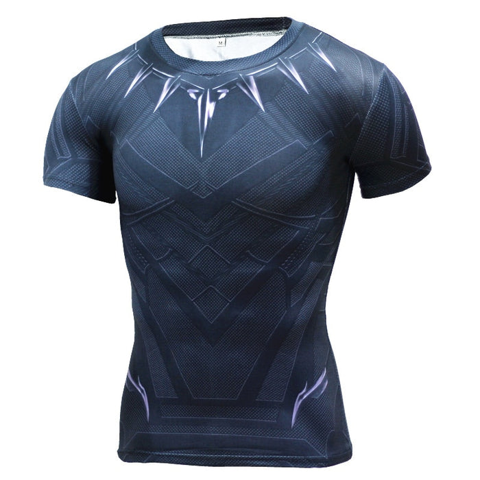 3D Printed T-Shirts Fitness Men