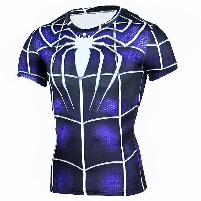 3D Printed T-Shirts Fitness Men