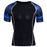 Splicing Sleeve Fitness Men Wolf Skull
