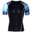 Splicing Sleeve Fitness Men Wolf Skull