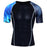 Splicing Sleeve Fitness Men Wolf Skull