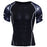 Splicing Sleeve Fitness Men Wolf Skull