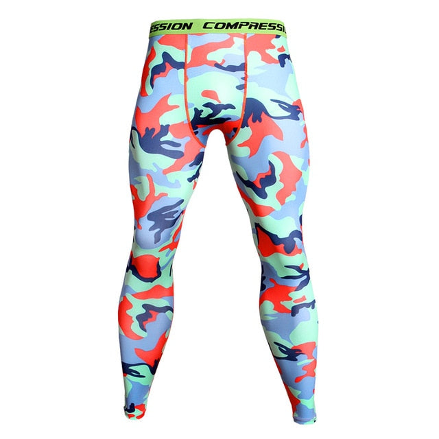 Joggers For Men Compression Tights 3D Trousers