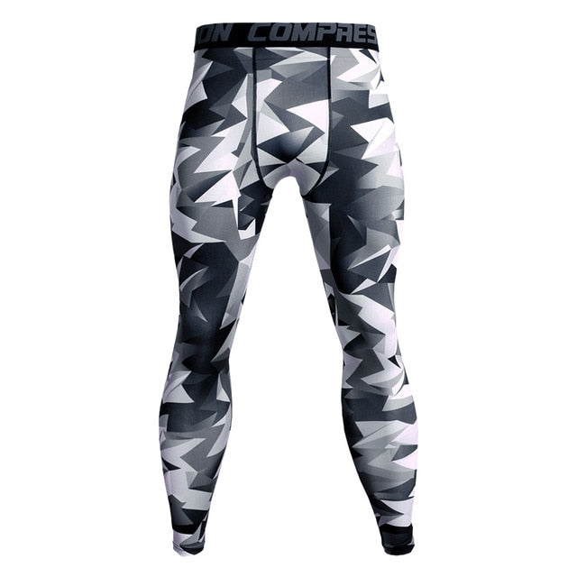 Joggers For Men Compression Tights 3D Trousers