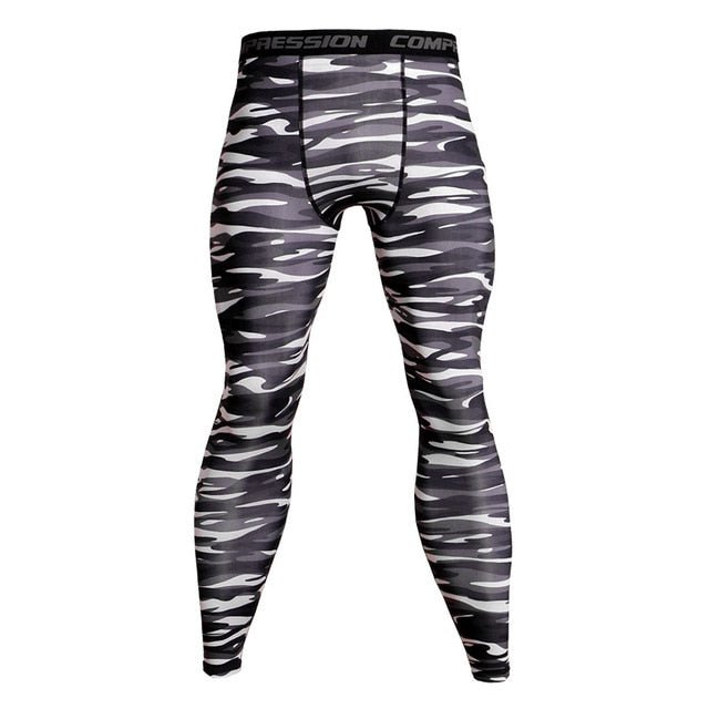 Joggers For Men Compression Tights 3D Trousers