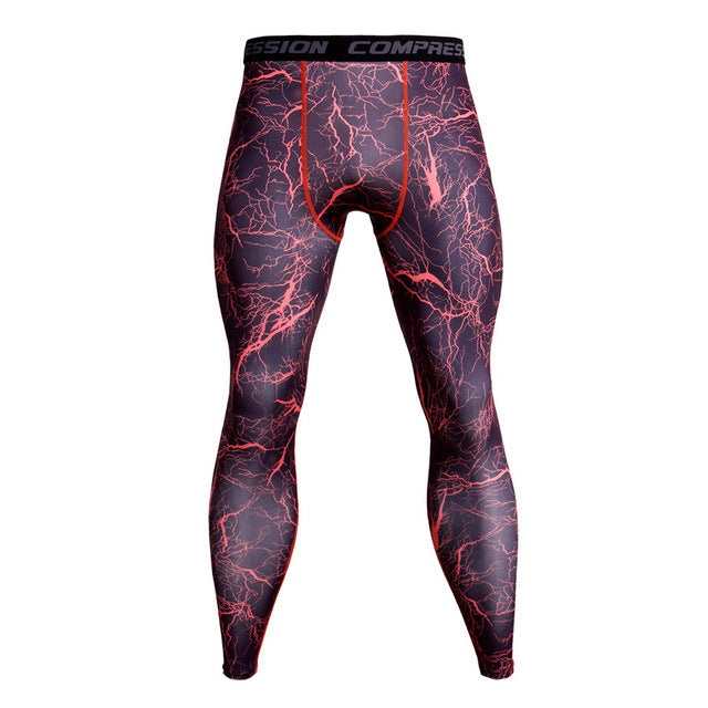 Joggers For Men Compression Tights 3D Trousers