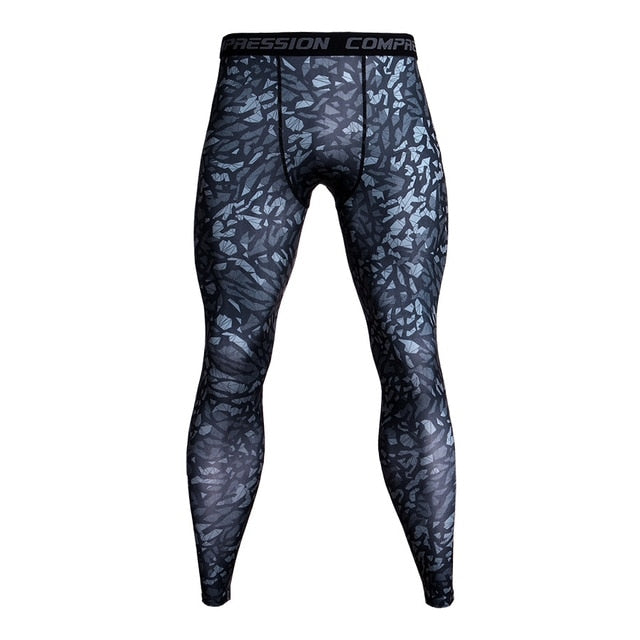 3D Printed Camouflage Joggers Leggings Men