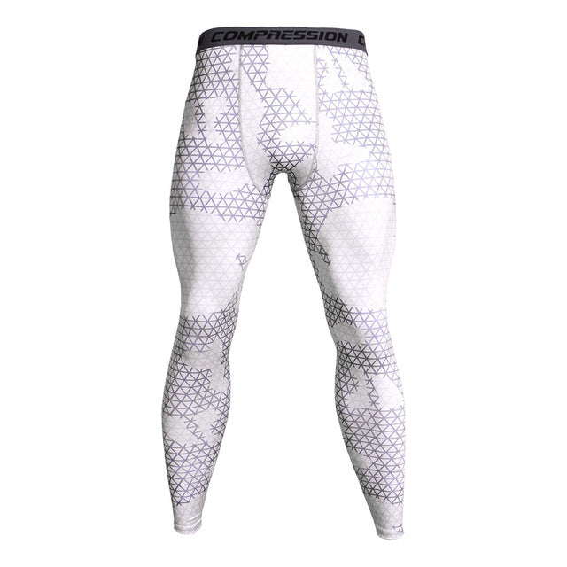 3D Printed Camouflage Joggers Leggings Men