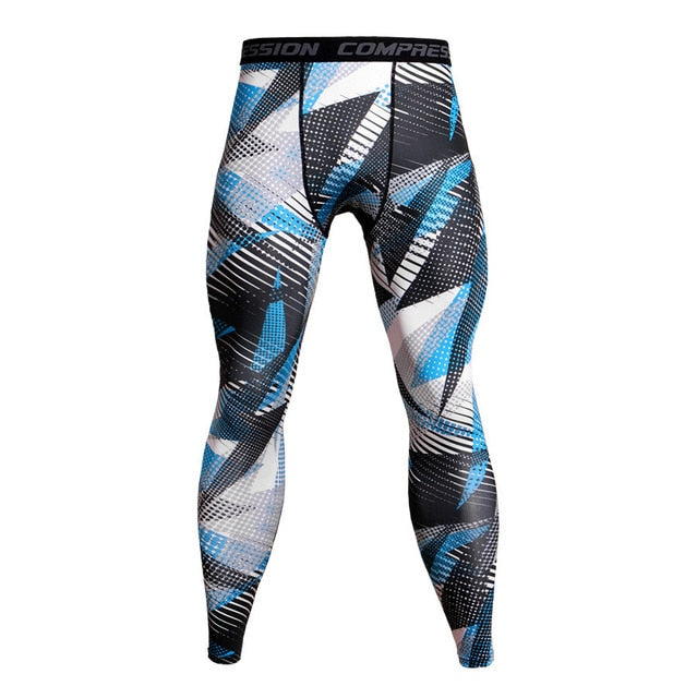 3D Printed Camouflage Joggers Leggings Men