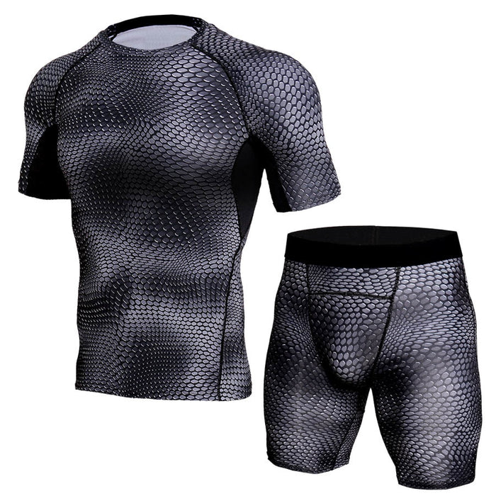 3D Camo Crossfit Suits Set