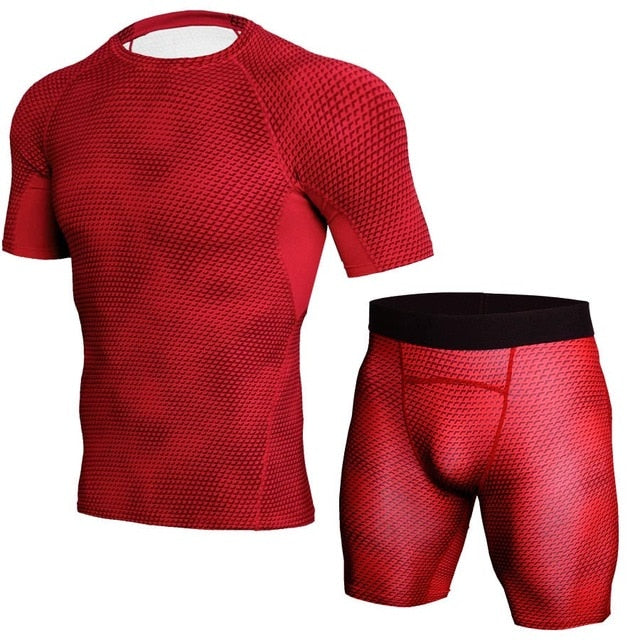 3D Camo Crossfit Suits Set