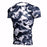 3D Printed Camo T-Shirts Men Fitness Compression