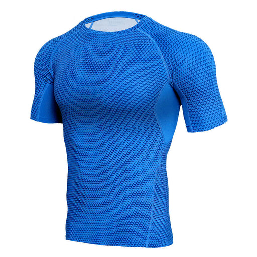Fitness Compression T-Shirt Men 3D Print