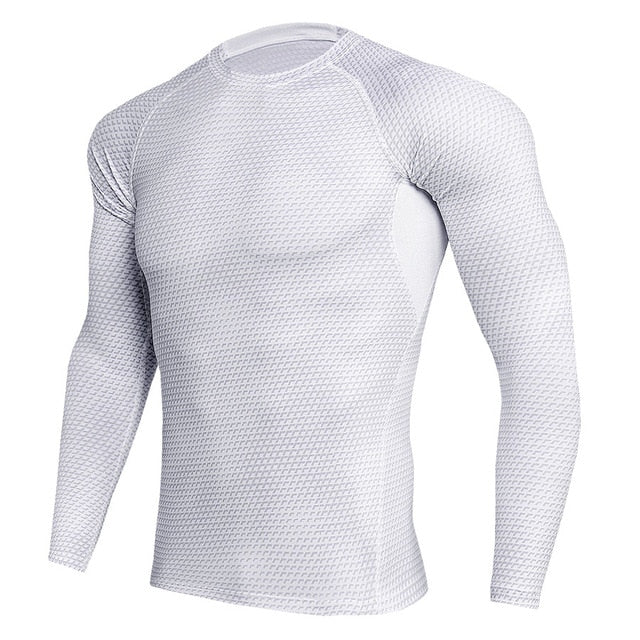 Fitness Compression T-Shirt Men 3D Print