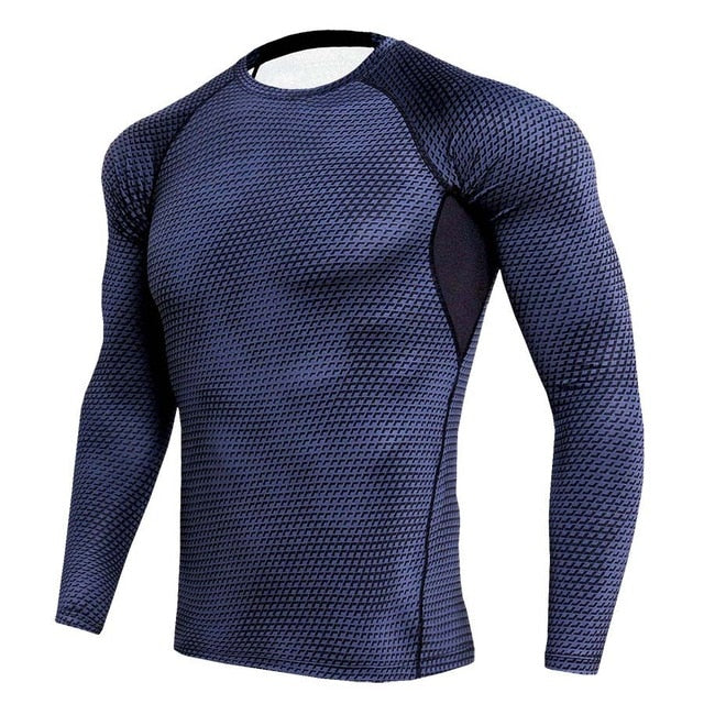 Sleeve Compression T-Shirt Men