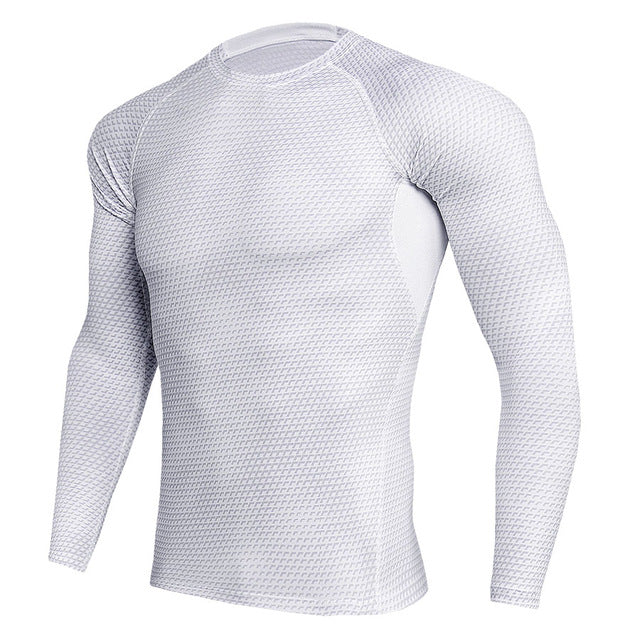 Sleeve Compression T-Shirt Men
