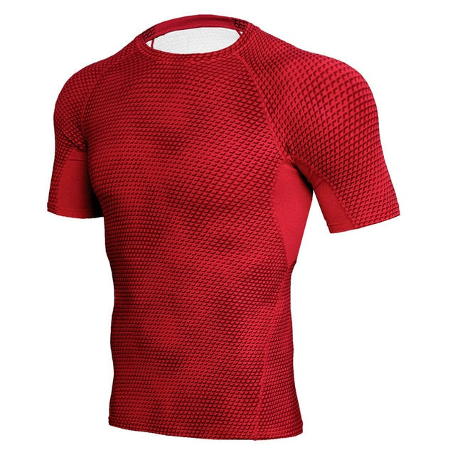 Sleeve Compression T-Shirt Men