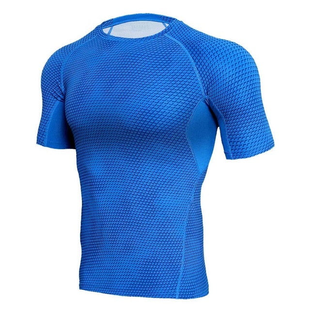 Sleeve Compression T-Shirt Men