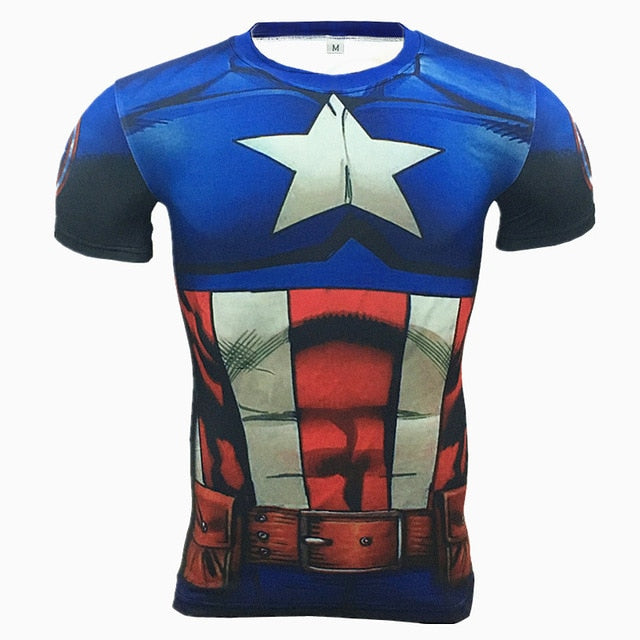 Black Panther Supermen 3D T-Shirt