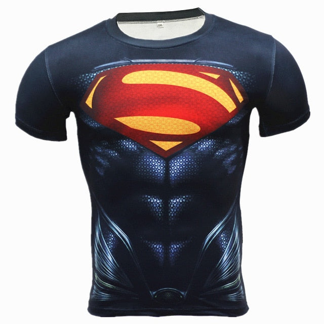 Black Panther Supermen 3D T-Shirt