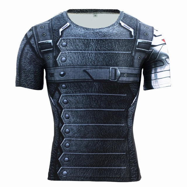Black Panther Supermen 3D T-Shirt