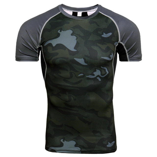 Camouflage 3D Printed T-Shirts